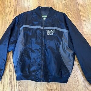 Vintage Arctic Cat Arcticwear Men's Size XL Snowmobile Jacket Black Padded
